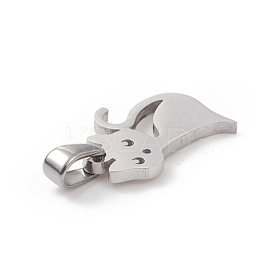 Non-Tarnish 304 Stainless Steel Pendants STAS-G284-20P-1