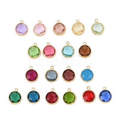 Glass Charms KK-C228-02G-M1-1