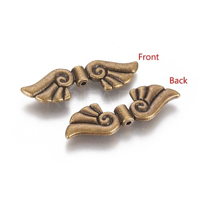 Tibetan Style Alloy Beads TIBEB-4993-AB-NR-1