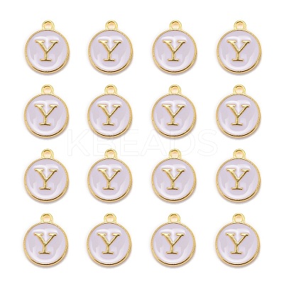 Golden Plated Alloy Charms ENAM-S118-01Y-1