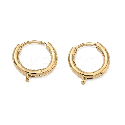304 Stainless Steel Huggie Hoop Earring Findings SA-CBA1CA2-11G-1
