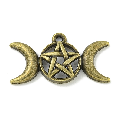 Tibetan Style Alloy Pendants TIBE-I026-5978AB-1