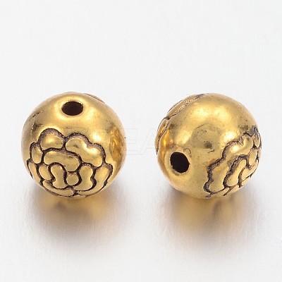 Metal Alloy Beads LS-PALLOY-ZN-28402-AG-FF-1