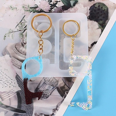 Key Shape DIY Pendant Silicone Molds DIY-F114-10-1