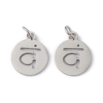 Non-Tarnish 304 Stainless Steel Charms LS-STAS-Q201-T447P-1