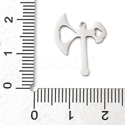 201 Stainless Steel Pendants STAS-Q341-04P-1