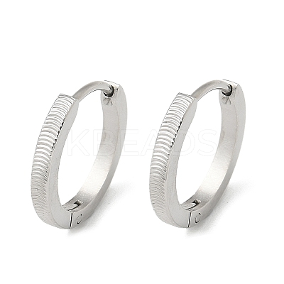 304 Stainless Steel Hoop Earrings for Women EJEW-C096-58P-1