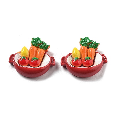 Cute Mini Food Series Resin Cabochons CRES-I038-01B-1