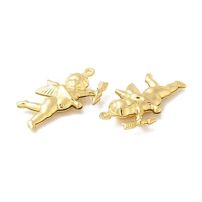 Rack Plating Brass Pendants KK-B053-17G-1