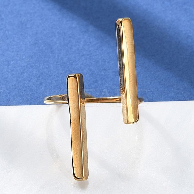 Ion Plating(IP) 304 Stainless Steel Finger Rings RJEW-H125-10G-17mm-1