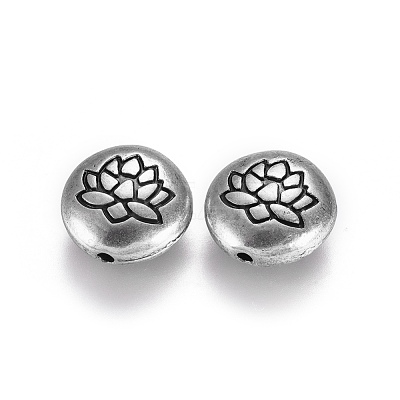 Tibetan Style Alloy Beads TIBEB-Q067-08TAS-NR-1