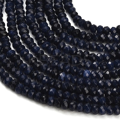 Dyed Natural White Jade Beads Strands GG-CBAF9EE-A14-3x4mm-1