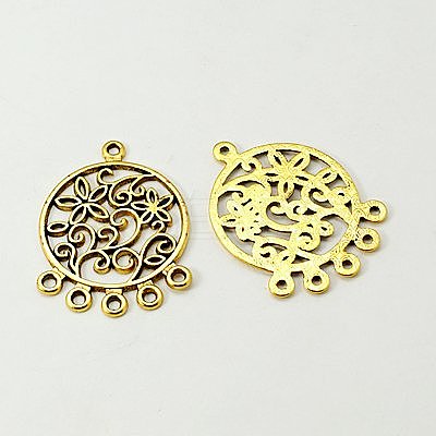 Tibetan Style Links TIBEP-EA269Y-AG-FF-1