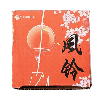 Japanese Wind Chimes DJEW-WH0016-15B-1