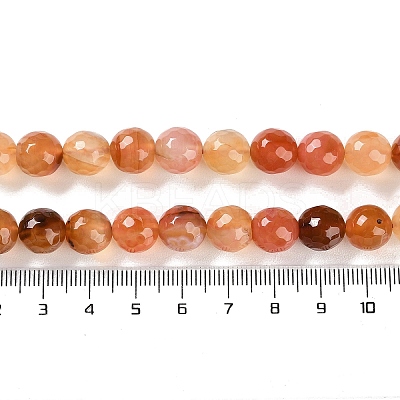 Natural Agate Beads Strands G-M437-B01-01N-1