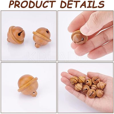 Engraved Wood Pendants WOOD-WH0027-61-1