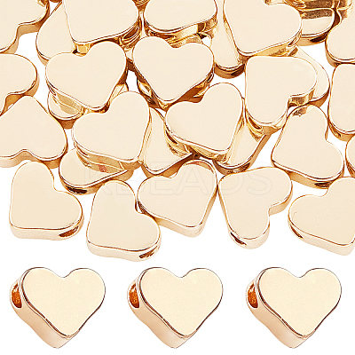 Brass Beads KK-PH0001-27G-1