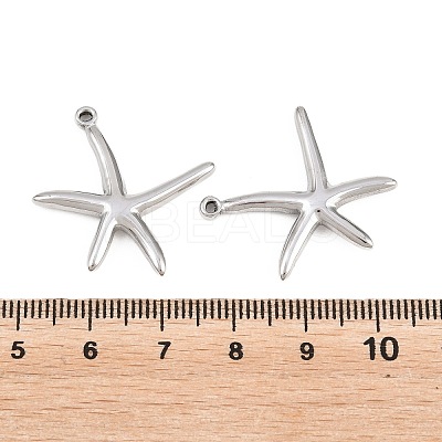 304 Stainless Steel Pendants STAS-L317-01P-1