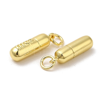 Rack Plating Brass Pendants KK-C030-12G-1