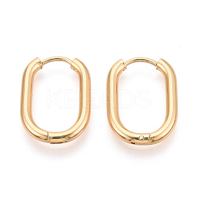 304 Stainless Steel Hoop Earrings STAS-T074-29G-1