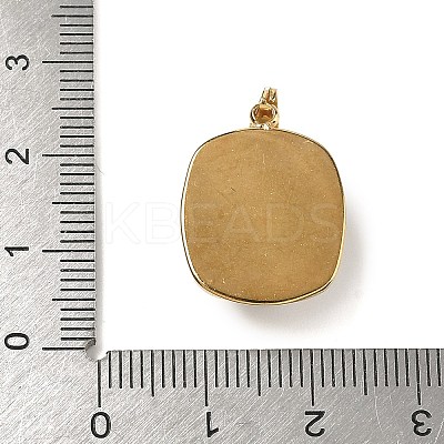 Natural Green Aventurine Pendants STAS-D209-01G-11-1