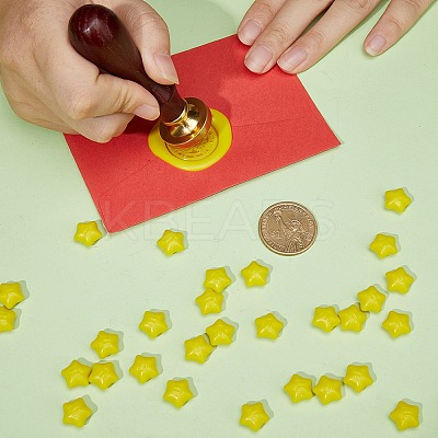 200Pcs Star Sealing Wax Particles DIY-CP0009-30-1