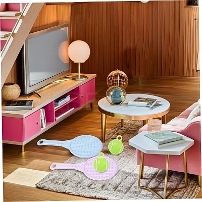 10Pcs 2 Styles Opaque Acrylic Pendants OACR-YW0004-07-1