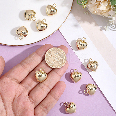 10Pcs Brass Pendants KK-BBC0025-54-1