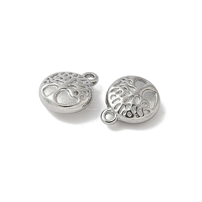 304 Stainless Steel Charms STAS-F320-02A-P-1