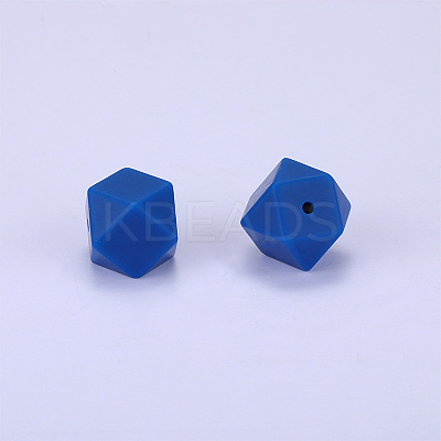 Hexagonal Silicone Beads SI-JX0019A-50-1