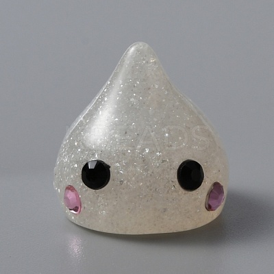 Resin Pendants RESI-WH0026-20D-1