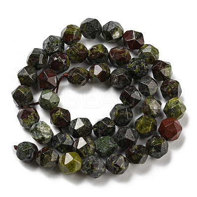 Natural Dragon Blood Beads Strands G-C085-A06-01-1