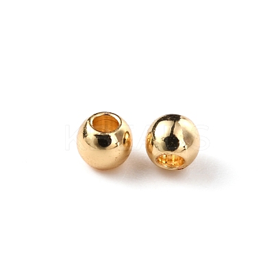 Brass Beads KK-WH0051-28E-1