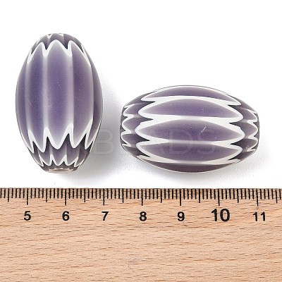 Handmade Millefiori Glass Beads GL-CBAAE72-01B-04-1