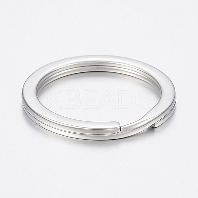Tarnish Resistant 304 Stainless Steel Keychain Clasps STAS-K167-11P-A-1