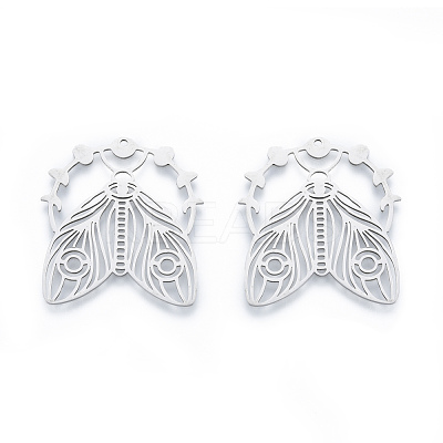 Non-Tarnish 201 Stainless Steel Pendants STAS-N090-LA925-1-1