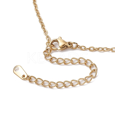 Natural Cultured Freshwater Pearl Pendant Necklaces NJEW-JN05134-01-1