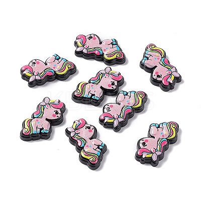 Opaque Resin Cabochons RESI-C027-04C-1