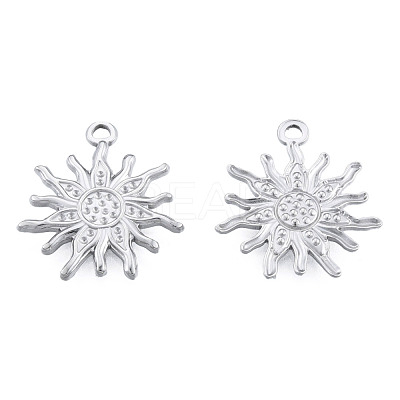 Non-Tarnish 201 Stainless Steel Pendants STAS-N098-171P-1