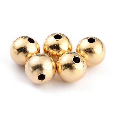 Brass Beads KK-O133-011B-G-1