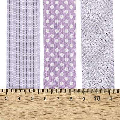 9 Yards 3 Styles Polyester Ribbon SRIB-A014-I02-1