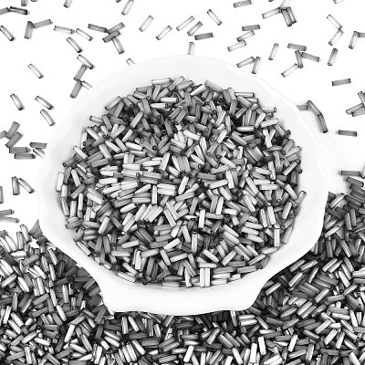 Glass Bugle Beads X-SEED-N007-28A-1