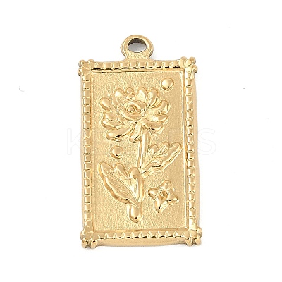 304 Stainless Steel Pendants STAS-I325-115D-G-1