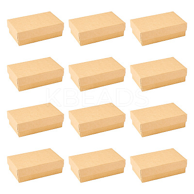 Rectangle Cardboard Paper Jewelry Box LS-CON-TAC0015-01C-1