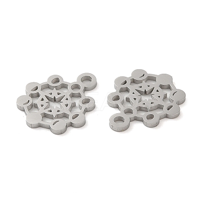 Non-Tarnish 304 Stainless Steel Charms STAS-J042-02P-1