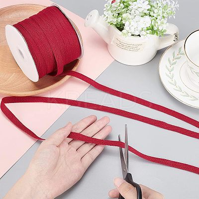 Cotton Twill Tape Ribbons OCOR-WH0058-35A-1