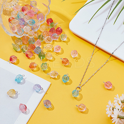 Glass Pendants PALLOY-WR00006-1