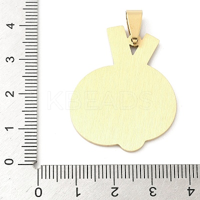 Sports 201 Stainless Steel Laser Cut Pendants STAS-P428-14G-02-1