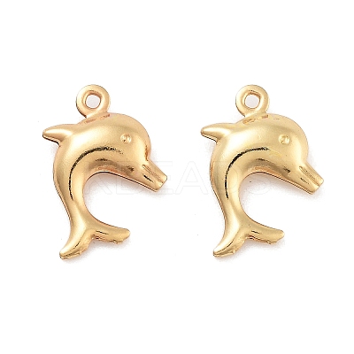 Ocean Theme 316 Surgical Stainless Steel Charms STAS-B072-01G-01-1