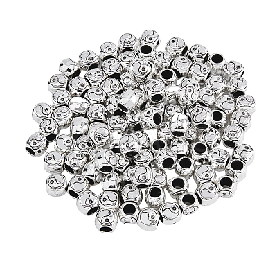 Tibetan Style Alloy European Beads FIND-DC0002-68-1